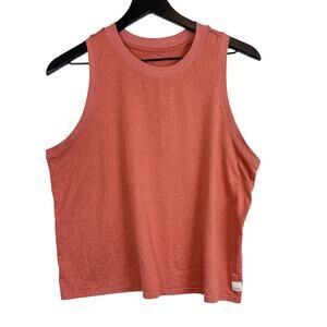 Vuori Womens Energy Tank Top High Neck Orange VW123 - L